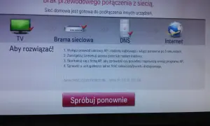 TV LG: Jak podłączyć internet (Wi-Fi/LAN) i naprawić błędy?