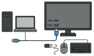Jak podłączyć laptopa do monitora? Przełom w pracy i rozrywce!