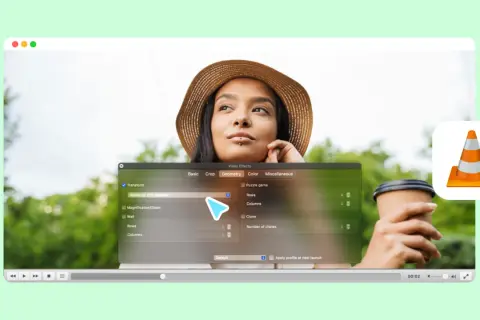 Obróć wideo: Film bokiem? VLC, Windows trwale lub tymczasowo!