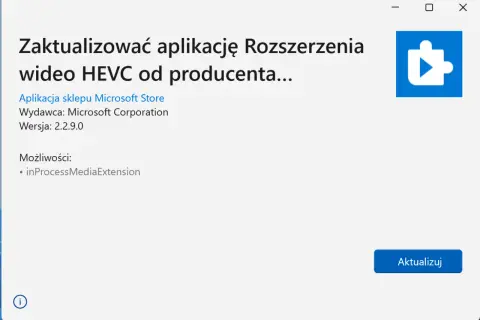 WMP nie odtwarza? Pobierz kodeki (HEVC, MKV) i napraw to!