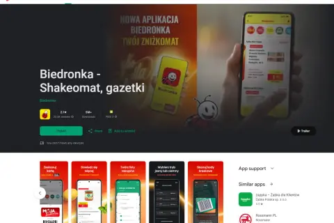 Jak zainstalować aplikację Biedronka? Odkryj Shakeomat i oszczędzaj!
