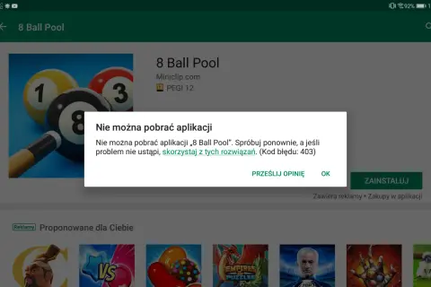 Dlaczego Google Play nie pobiera aplikacji? Skuteczne rozwiązania