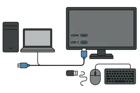 Jak podłączyć laptopa do monitora? Przełom w pracy i rozrywce!