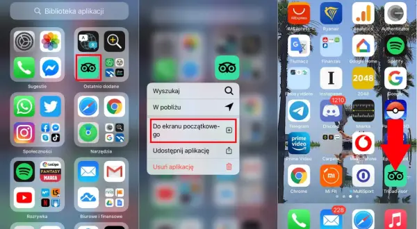 iPhone: Aplikacje znikają? Przenieś z Biblioteki na Ekran!