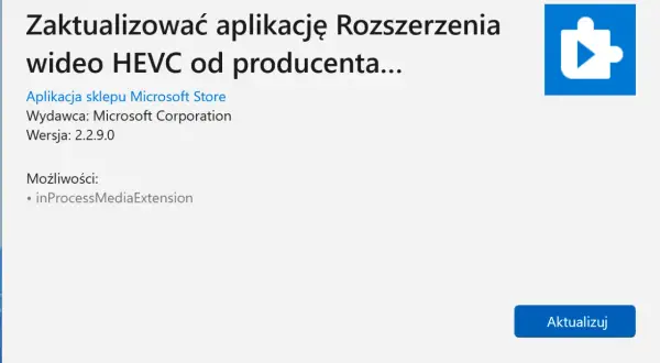 WMP nie odtwarza? Pobierz kodeki (HEVC, MKV) i napraw to!