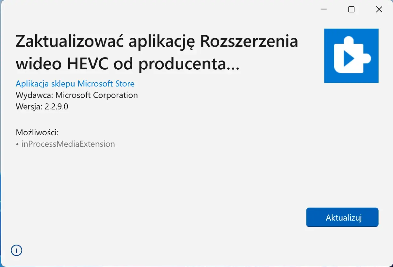 WMP nie odtwarza? Pobierz kodeki (HEVC, MKV) i napraw to!