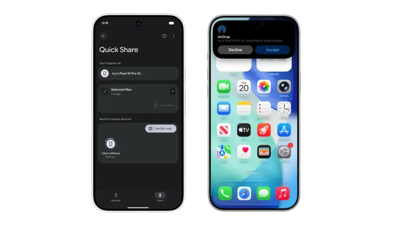 iPhone z otwartą aplikacją Zdjęcia i kablem USB podłączonym do komputera