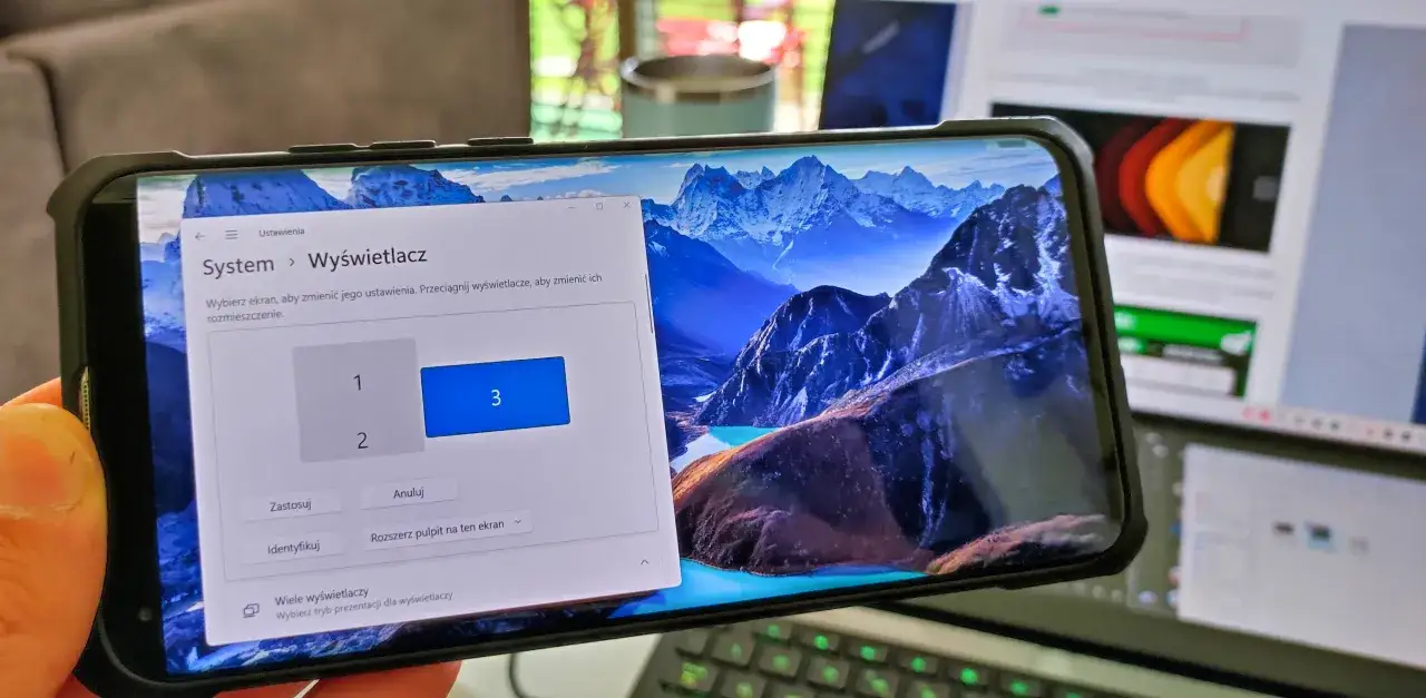 Stary laptop jako drugi monitor