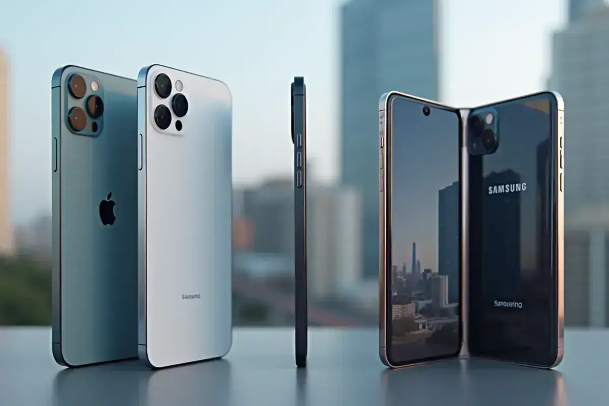 iPhone kontra Samsung 2026 por&oacute;wnanie